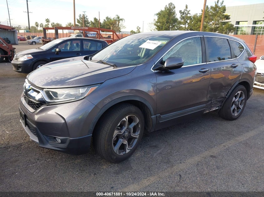 2018 HONDA CR-V EX-L/EX-L NAVI - 7FARW1H84JE032253