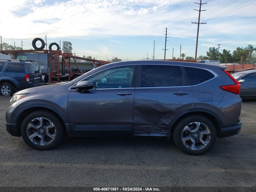 2018 HONDA CR-V EX-L/EX-L NAVI - 7FARW1H84JE032253
