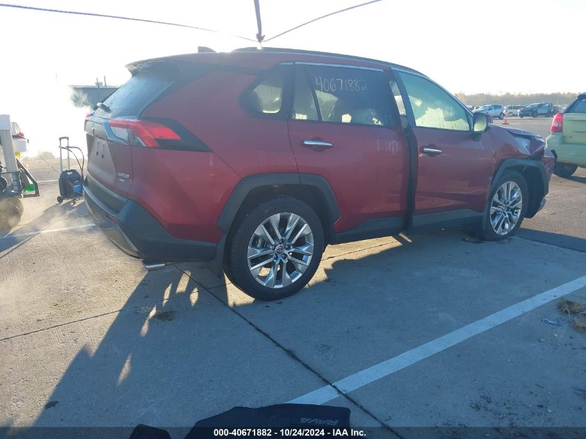 2021 Toyota Rav4 Limited VIN: JTMN1RFV9MD069407 Lot: 40671882