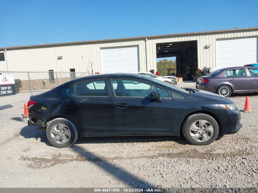 2015 Honda Civic Lx VIN: 19XFB2F59FE036532 Lot: 40671895