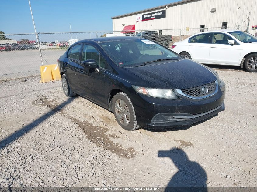 2015 Honda Civic Lx VIN: 19XFB2F59FE036532 Lot: 40671895