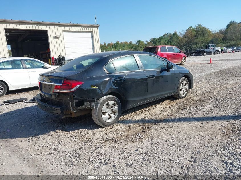 2015 Honda Civic Lx VIN: 19XFB2F59FE036532 Lot: 40671895