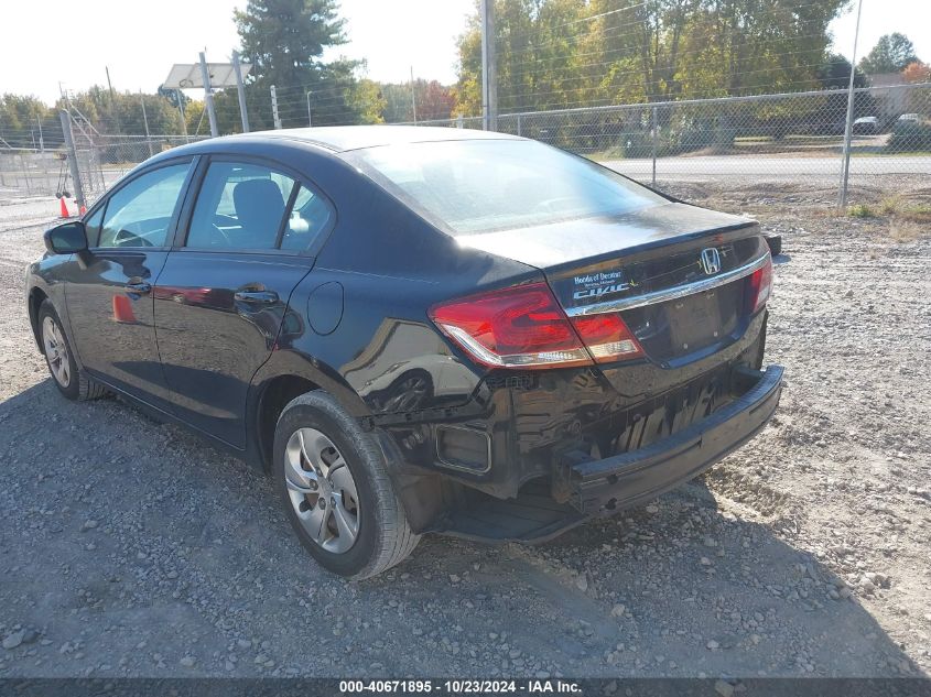 2015 Honda Civic Lx VIN: 19XFB2F59FE036532 Lot: 40671895