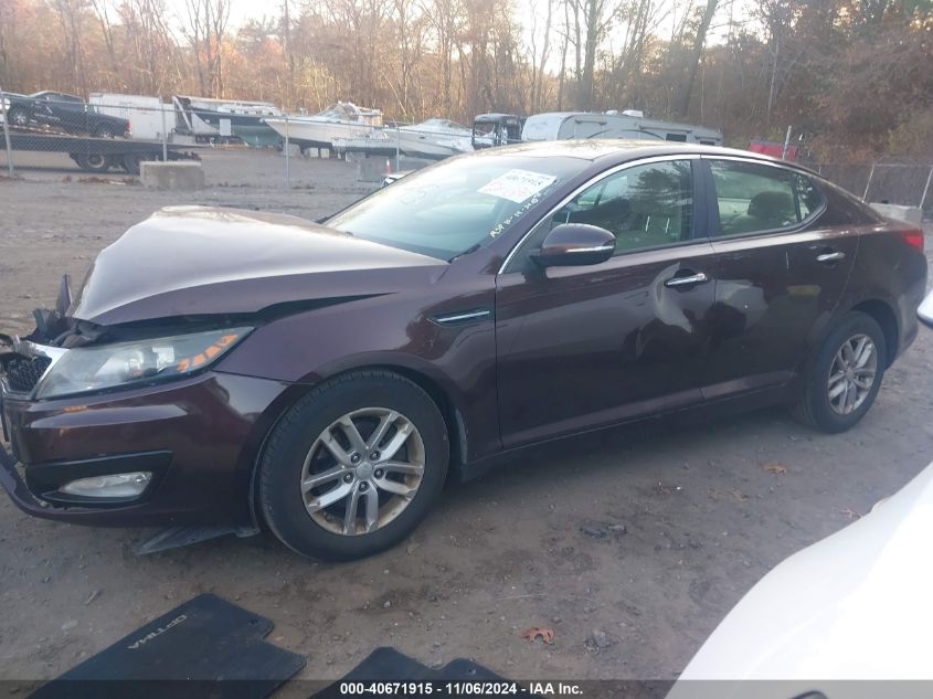 2013 Kia Optima Lx VIN: 5XXGM4A7XDG125159 Lot: 40671915