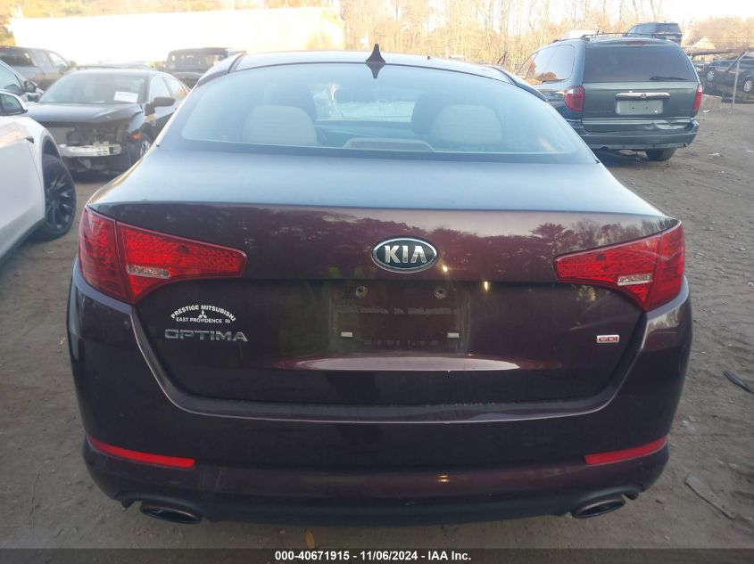 2013 Kia Optima Lx VIN: 5XXGM4A7XDG125159 Lot: 40671915