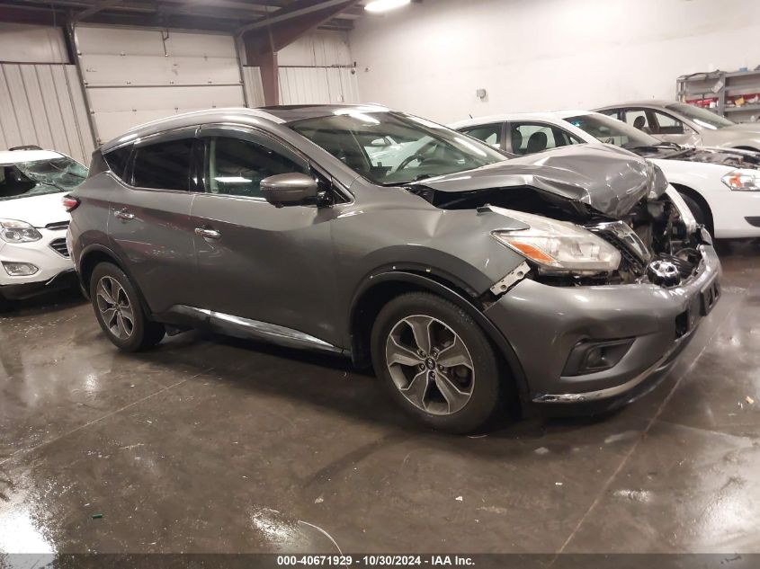 VIN 5N1AZ2MH2HN181084 2017 NISSAN MURANO no.1