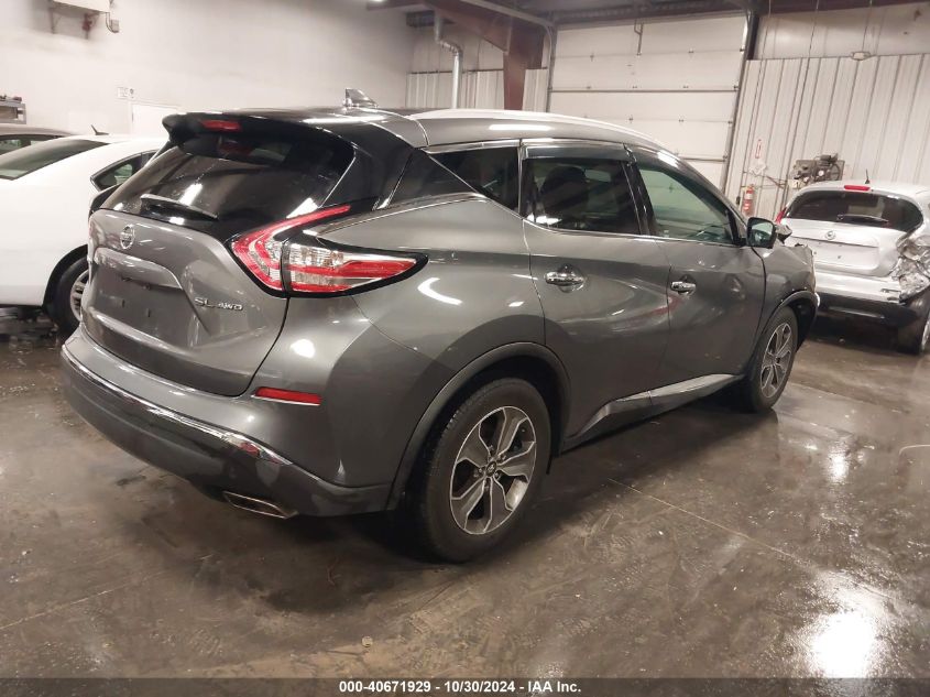 VIN 5N1AZ2MH2HN181084 2017 NISSAN MURANO no.4