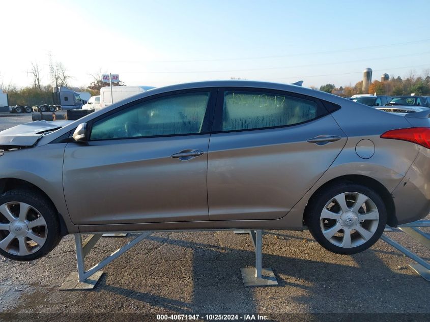 2013 Hyundai Elantra Limited VIN: 5NPDH4AE2DH291671 Lot: 40671947