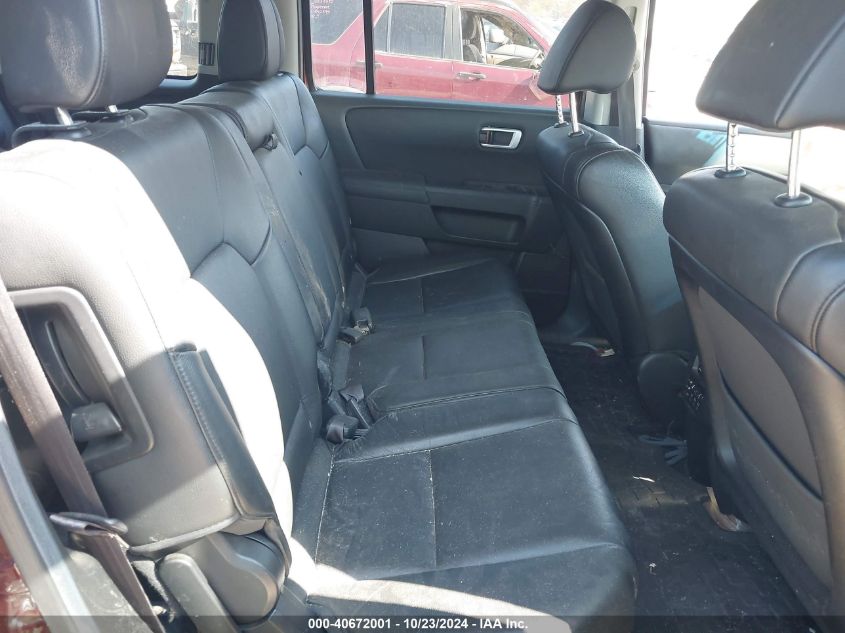 Image 8 of 2012 HONDA PILOT  salvage vehicle - Lot #40672001 at IAAI