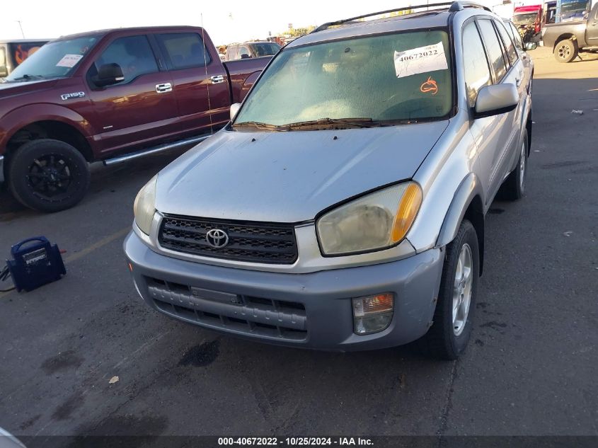 2001 Toyota Rav4 VIN: JTEHH20V810038480 Lot: 40672022