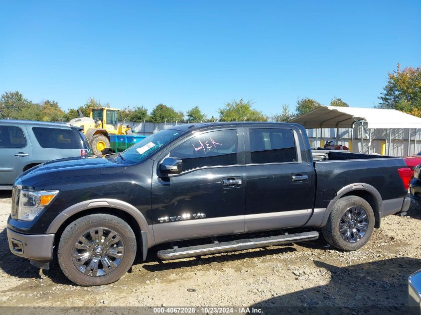 2018 Nissan Titan Platinum Reserve VIN: 1N6AA1E69JN540646 Lot: 40672028