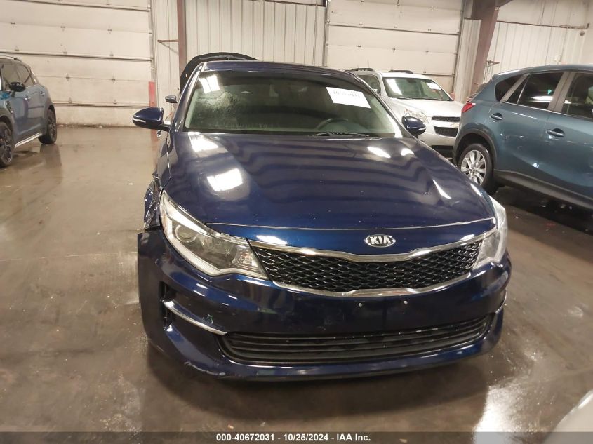 2018 Kia Optima Lx VIN: 5XXGT4L30JG273250 Lot: 40672031