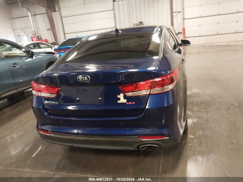 2018 Kia Optima Lx VIN: 5XXGT4L30JG273250 Lot: 40672031