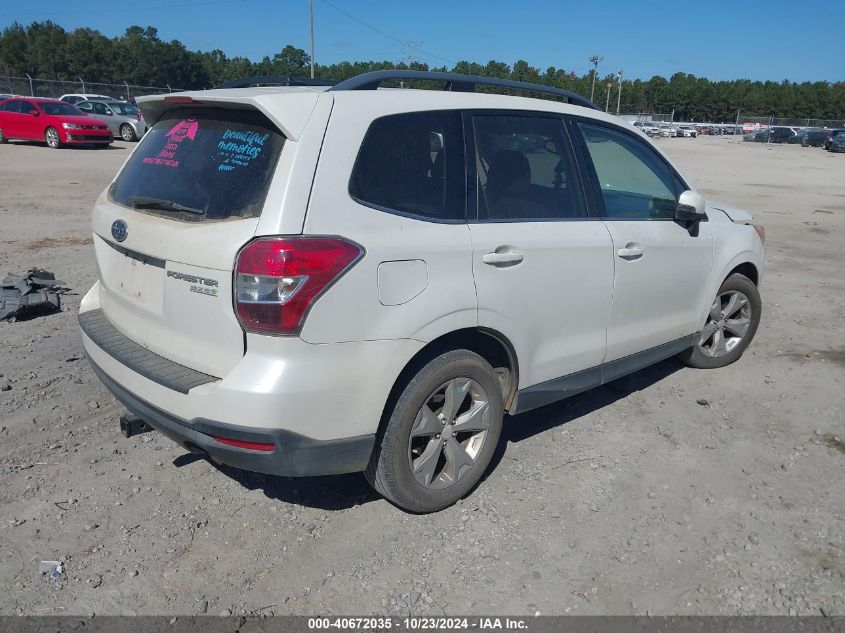 2014 Subaru Forester 2.5I Touring VIN: JF2SJAMC6EH413261 Lot: 40672035