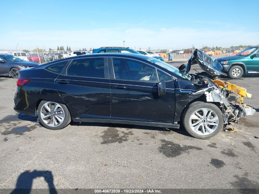 2018 Honda Clarity Plug-In Hybrid VIN: JHMZC5F17JC011233 Lot: 40672039