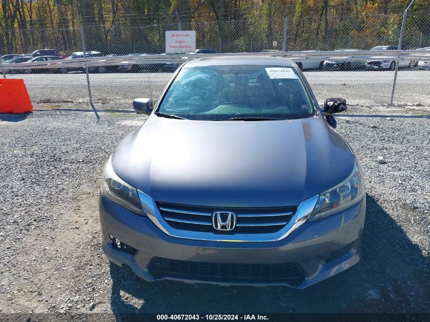 2014 Honda Accord Ex VIN: 1HGCR2F71EA007495 Lot: 40672043