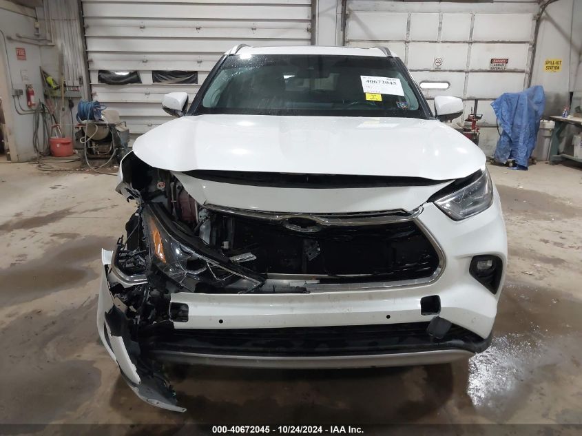 2020 Toyota Highlander Platinum VIN: 5TDFZRBH6LS048160 Lot: 40672045