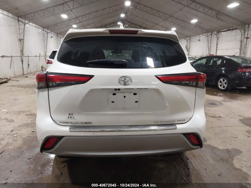 2020 TOYOTA HIGHLANDER PLATINUM - 5TDFZRBH6LS048160