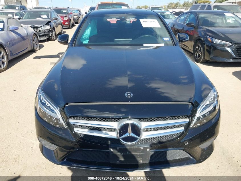 2019 Mercedes-Benz C 300 VIN: 55SWF8DB7KU316565 Lot: 40672046