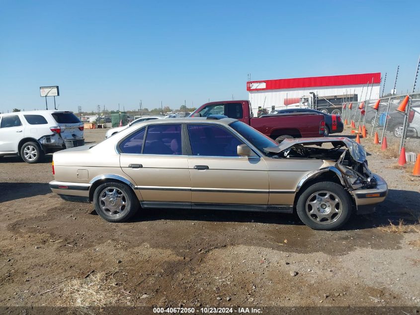 1991 BMW 525 I Automatic VIN: WBAHD631XMBJ58576 Lot: 40672050