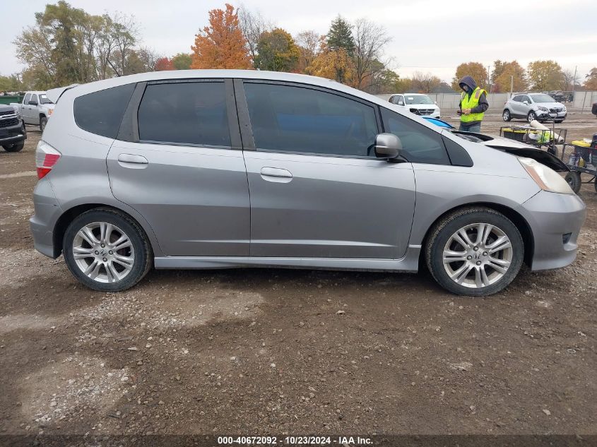 2009 Honda Fit Sport VIN: JHMGE87689S047673 Lot: 40672092