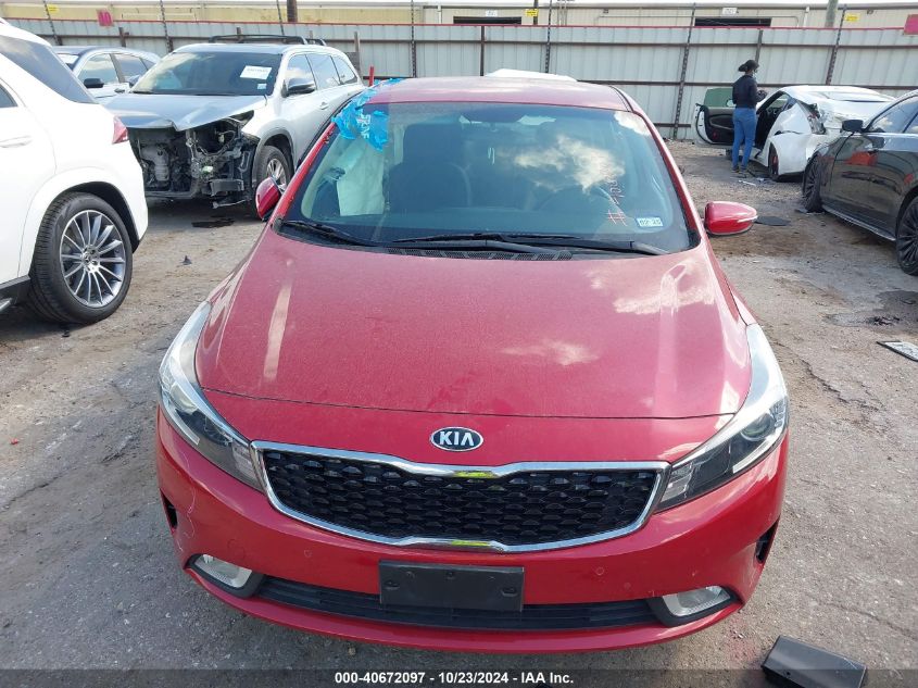 2017 Kia Forte Ex VIN: 3KPFL4A87HE070210 Lot: 40672097