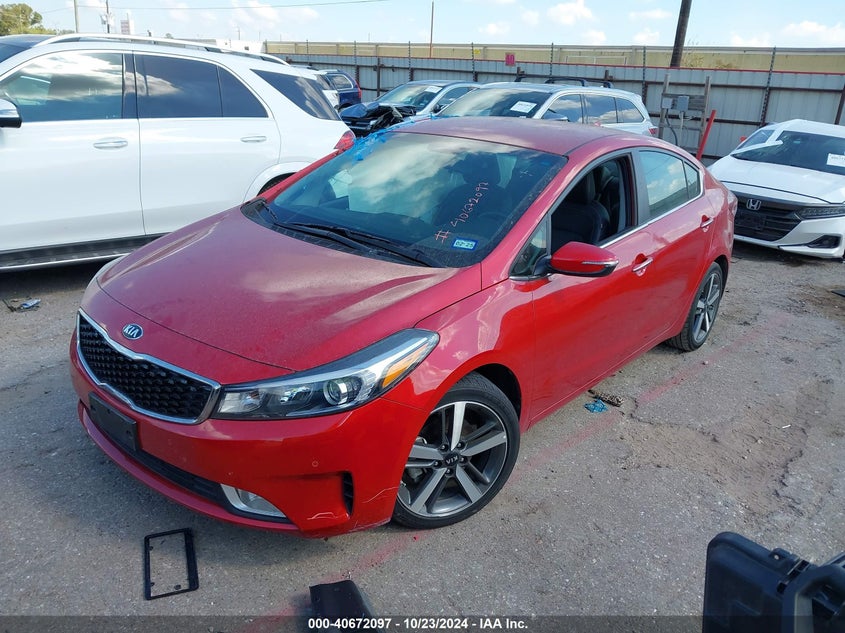 VIN 3KPFL4A87HE070210 2017 KIA FORTE EX