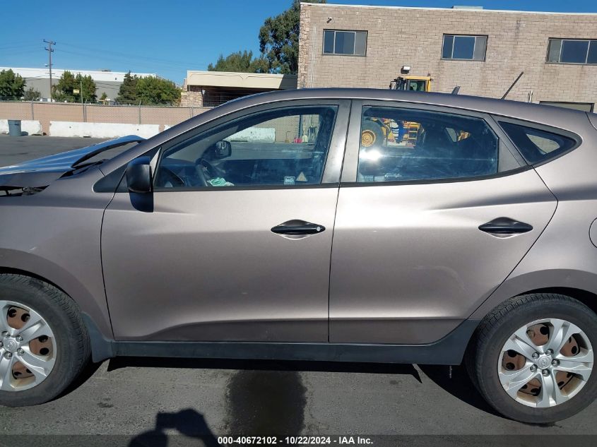 2011 Hyundai Tucson Gl VIN: KM8JT3AB8BU160602 Lot: 40672102