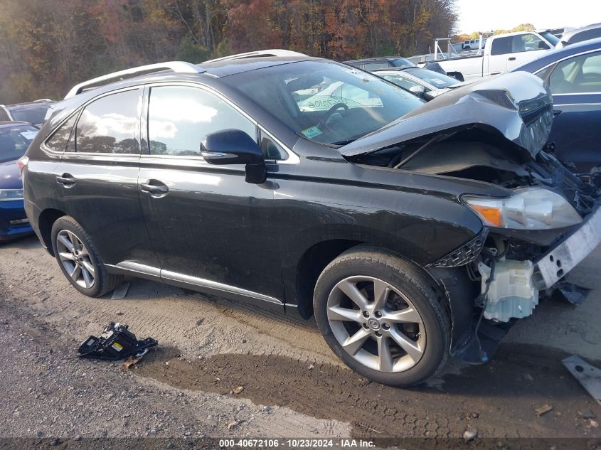 2010 Lexus Rx 350 VIN: 2T2BK1BA4AC001119 Lot: 40672106