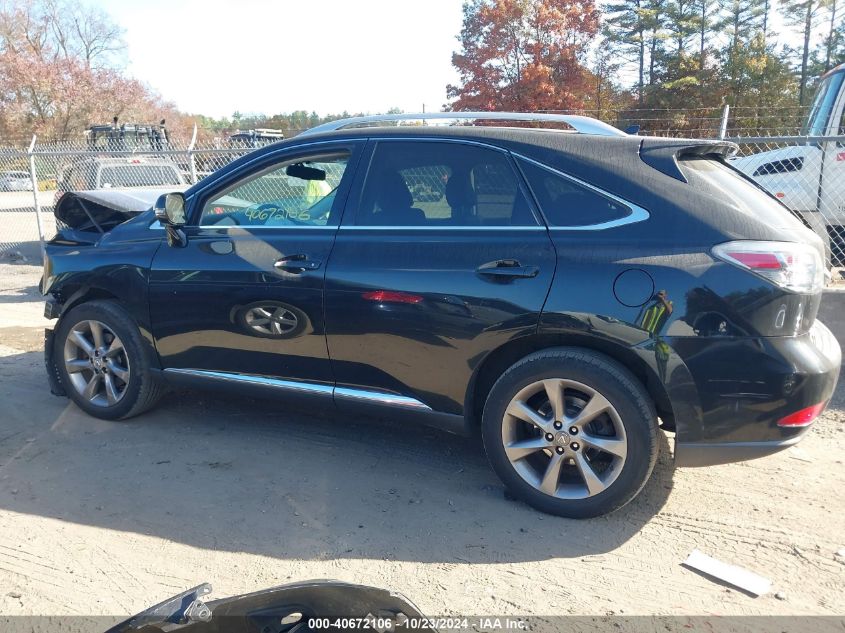 2010 Lexus Rx 350 VIN: 2T2BK1BA4AC001119 Lot: 40672106