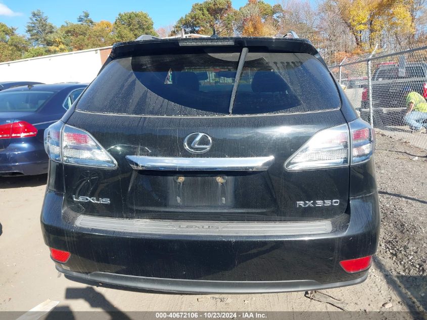 2010 Lexus Rx 350 VIN: 2T2BK1BA4AC001119 Lot: 40672106