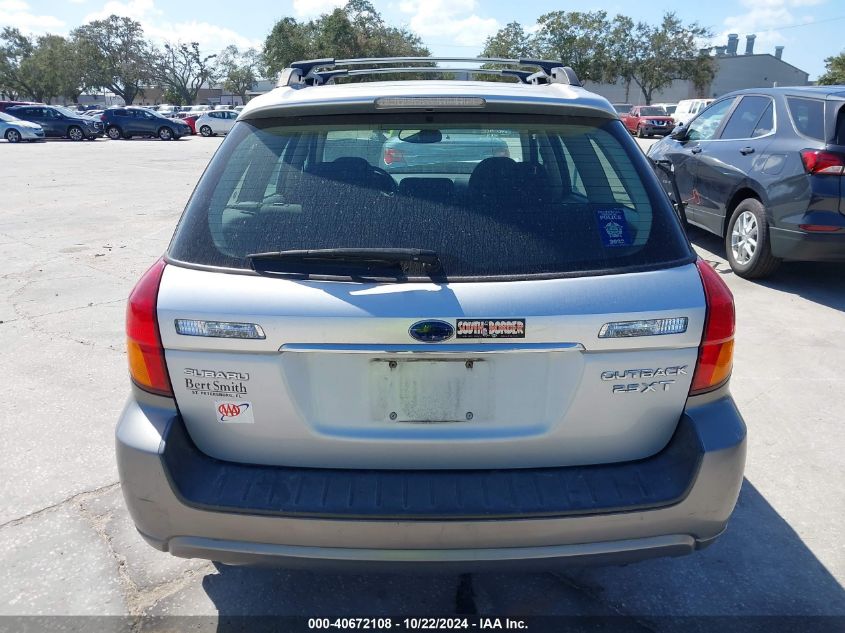 2005 Subaru Outback 2.5Xt VIN: 4S4BP68C654350900 Lot: 40672108