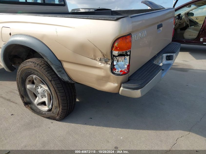 2001 Toyota Tacoma VIN: 5TEPM62N41Z802079 Lot: 40672115