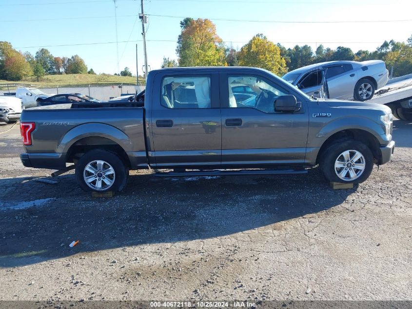 2016 Ford F-150 Xl VIN: 1FTEW1C82GFC45157 Lot: 40672118