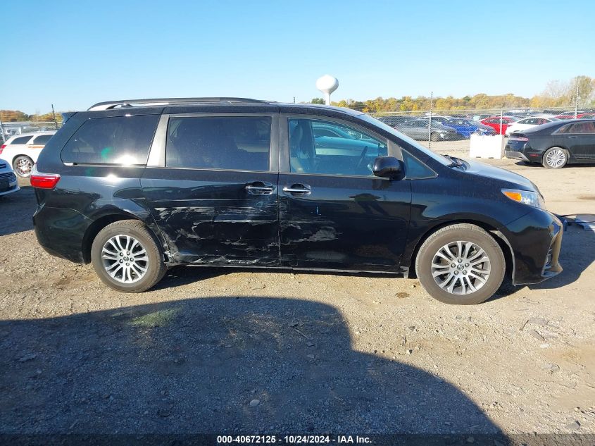 2020 Toyota Sienna Xle VIN: 5TDYZ3DC0LS050137 Lot: 40672125