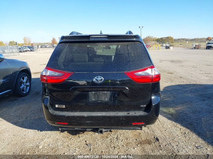 2020 Toyota Sienna Xle VIN: 5TDYZ3DC0LS050137 Lot: 40672125