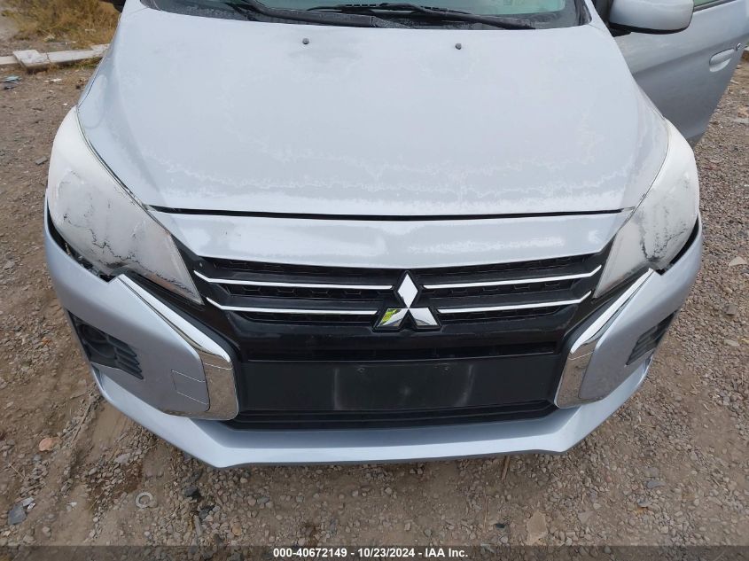 2021 Mitsubishi Mirage Carbonite Edition/Es/Le VIN: ML32AUHJ5MH013377 Lot: 40672149