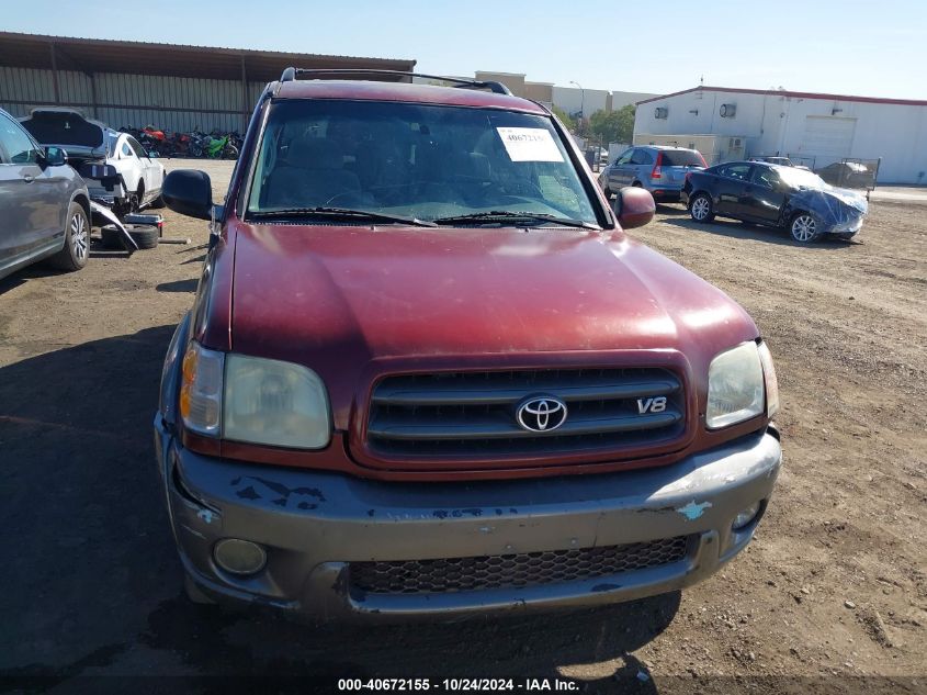 2004 Toyota Sequoia Sr5 V8 VIN: 5TDZT34A14S208054 Lot: 40672155