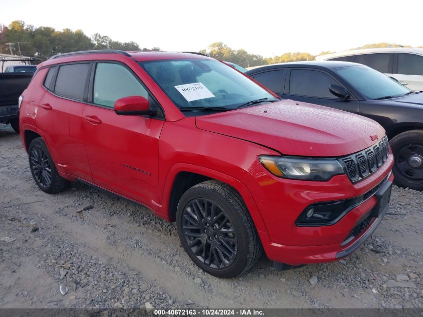 2023 Jeep Compass (Red) Edition 4X4 VIN: 3C4NJDCN8PT543708 Lot: 40672163