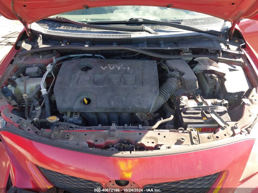 2010 Toyota Corolla Le VIN: 1NXBU4EE2AZ190771 Lot: 40672166