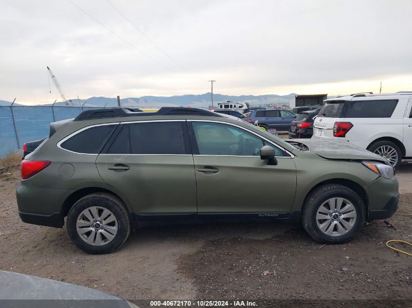 2016 Subaru Outback 2.5I Premium VIN: 4S4BSACC2G3359983 Lot: 40672170