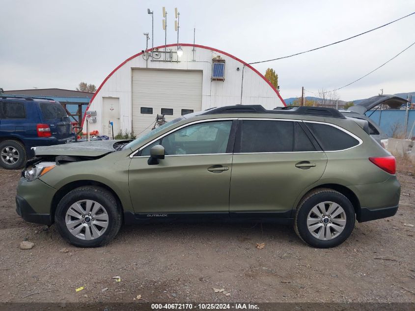 2016 Subaru Outback 2.5I Premium VIN: 4S4BSACC2G3359983 Lot: 40672170