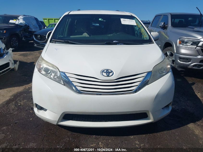 2016 Toyota Sienna Le 8 Passenger VIN: 5TDKK3DC9GS705766 Lot: 40672201