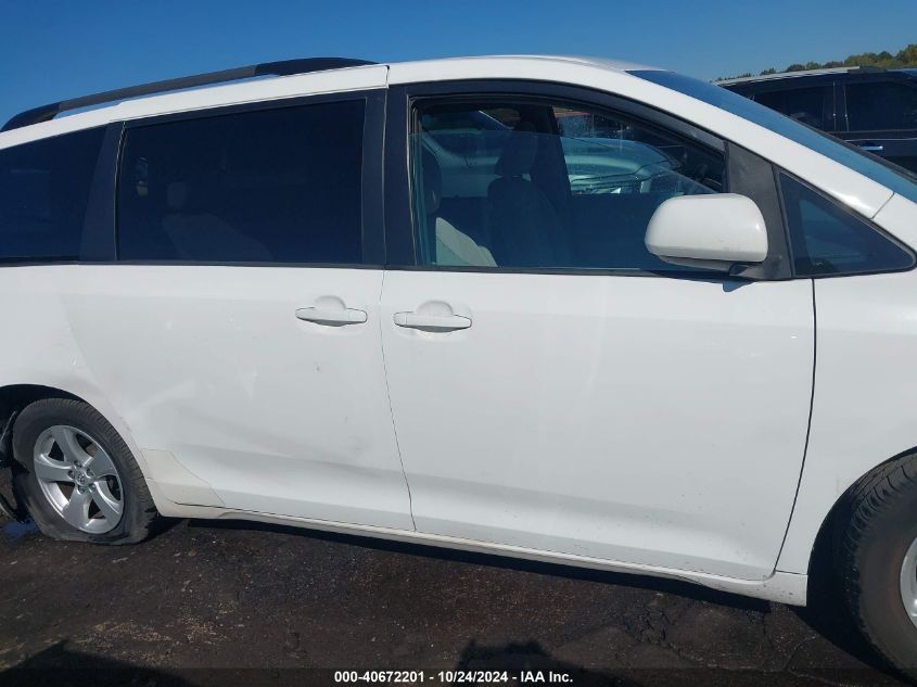 2016 Toyota Sienna Le 8 Passenger VIN: 5TDKK3DC9GS705766 Lot: 40672201