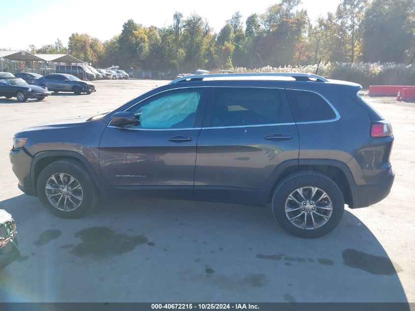 2019 Jeep Cherokee Latitude Plus 4X4 VIN: 1C4PJMLB3KD412876 Lot: 40672215