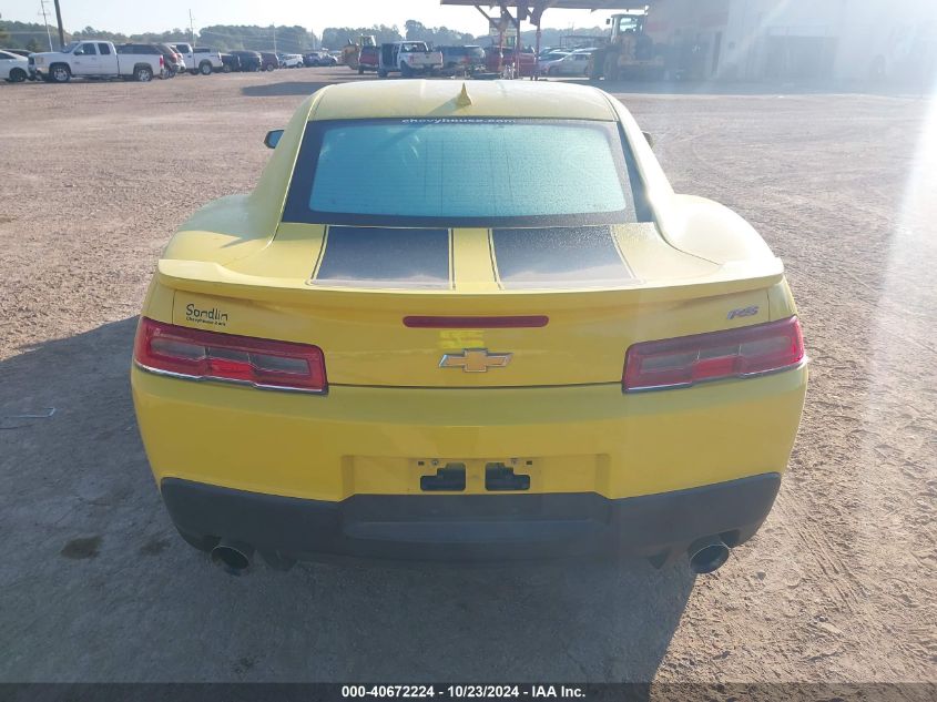 2014 Chevrolet Camaro 1Lt VIN: 2G1FB1E38E9265042 Lot: 40672224