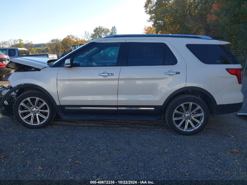 2017 Ford Explorer Limited VIN: 1FM5K8FH7HGC64424 Lot: 40672235