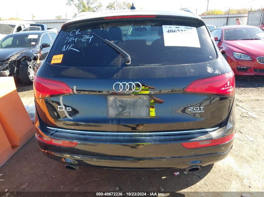 2015 Audi Q5 2.0T Premium VIN: WA1LFAFP6FA067625 Lot: 40672236