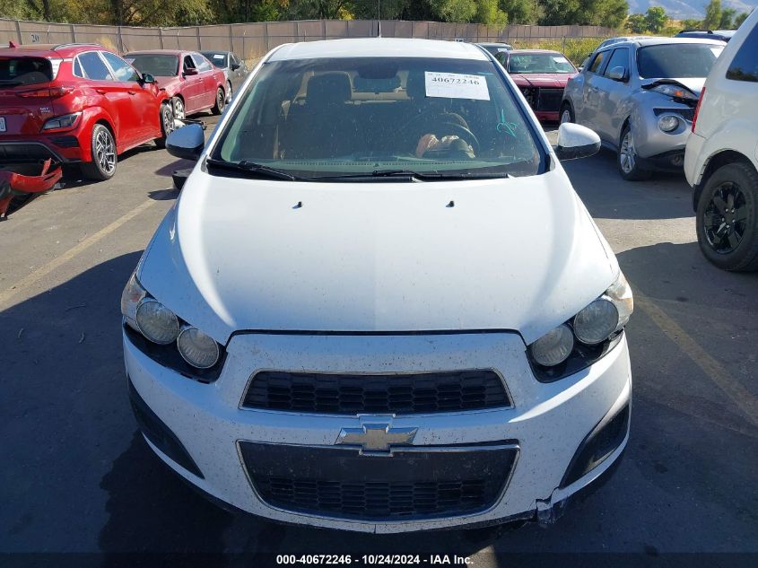 2012 Chevrolet Sonic 1Lt VIN: 1G1JD5SBXC4190772 Lot: 40672246