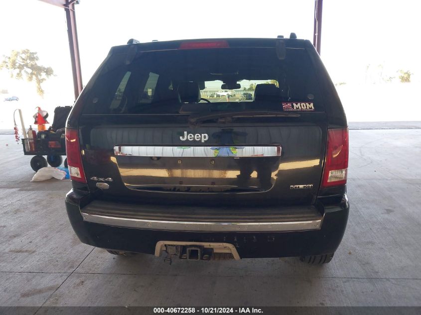 2008 Jeep Grand Cherokee Overland VIN: 1J8HR68278C203245 Lot: 40672258